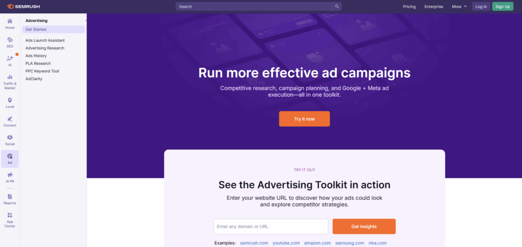 Semrush PPC Toolkit